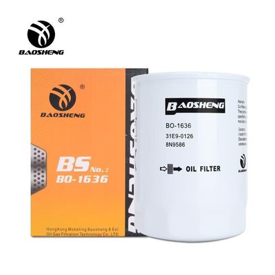 Filtre à huile d'excavatrice de grande capacité résistant aux hautes températures 32701-37950 BT230 pour la Protection du moteur HYUNDAI 135mm
