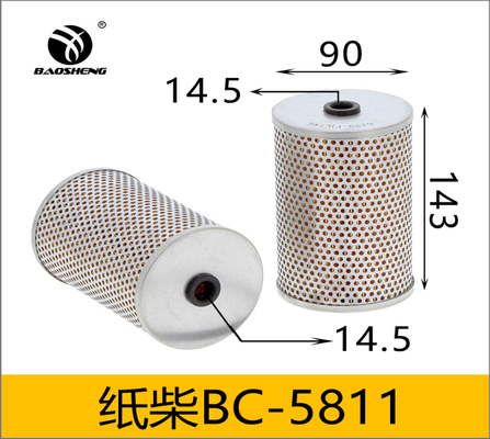 1-87810027-0 P550040 FF5084 Filtre en papier diesel pour excavatrice