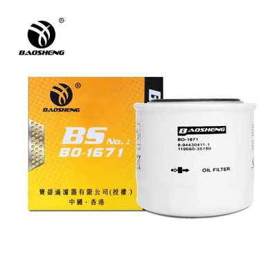 1196600-35150 filtre à essence de moteur diesel d'Oil Filter 80mm OD d'excavatrice
