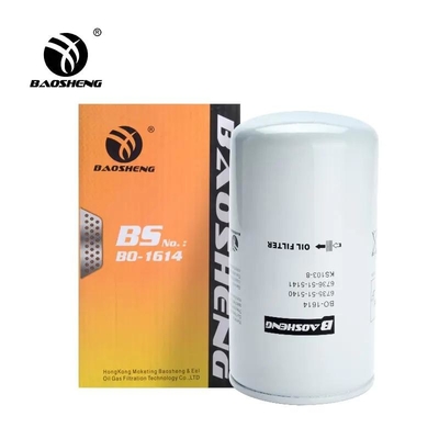 Époussetez le filtre 6735-51-5140 P558615 de Diesel Engine Oil d'excavatrice